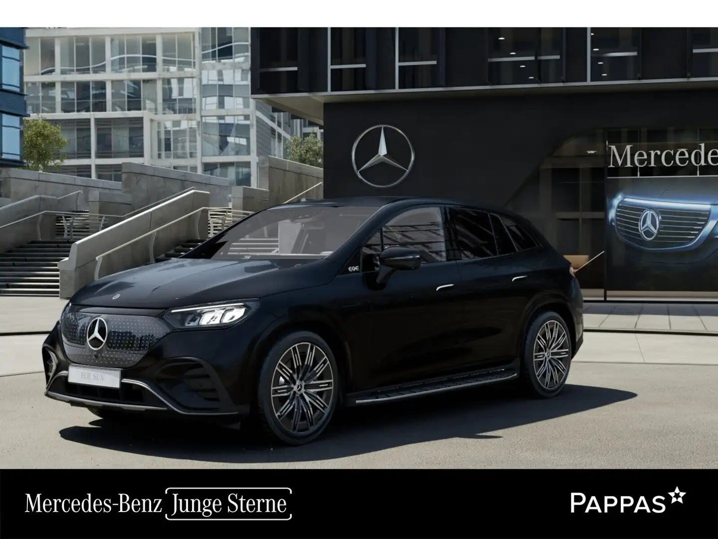 Mercedes-Benz EQE SUV EQE 350 4MATIC SUV Österreich-Edition *AMG Line Schwarz - 1