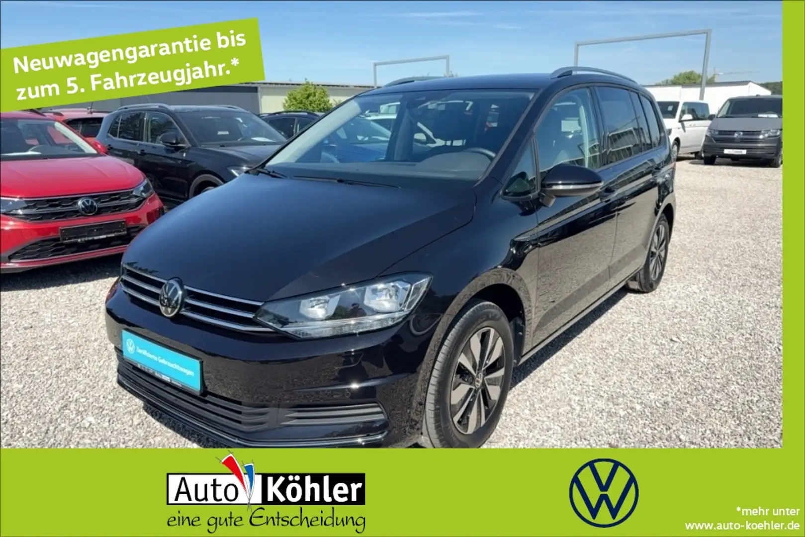 Volkswagen Touran Goal TSi Aktionspreis! Gültig nur bis zum 28 Juni! Schwarz - 1