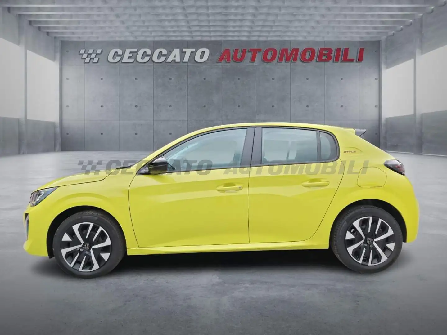 Peugeot 208 208 1.2 puretech Style s&s 100cv Gelb - 2