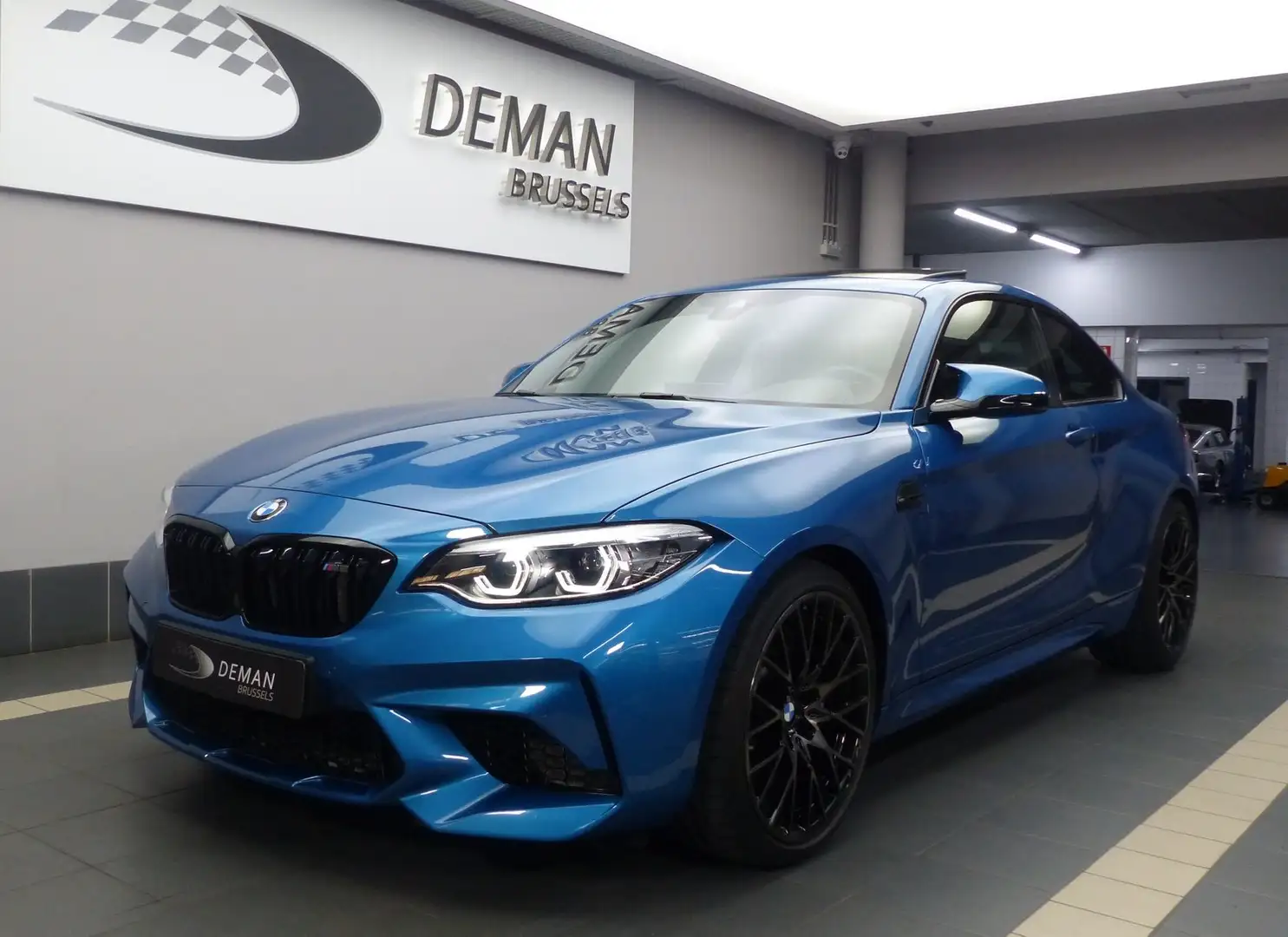 BMW M2 Competition * Boîte manuelle * Toit ouvrant Bleu - 1
