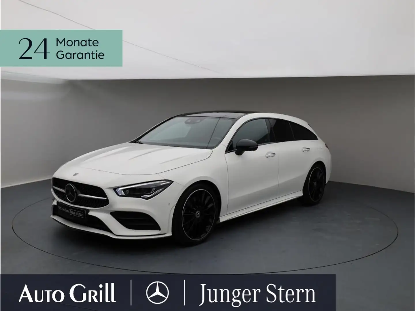 Mercedes-Benz CLA 250 4M SB AMG Pano MBeam 360 HuD Leder Distr Білий - 2