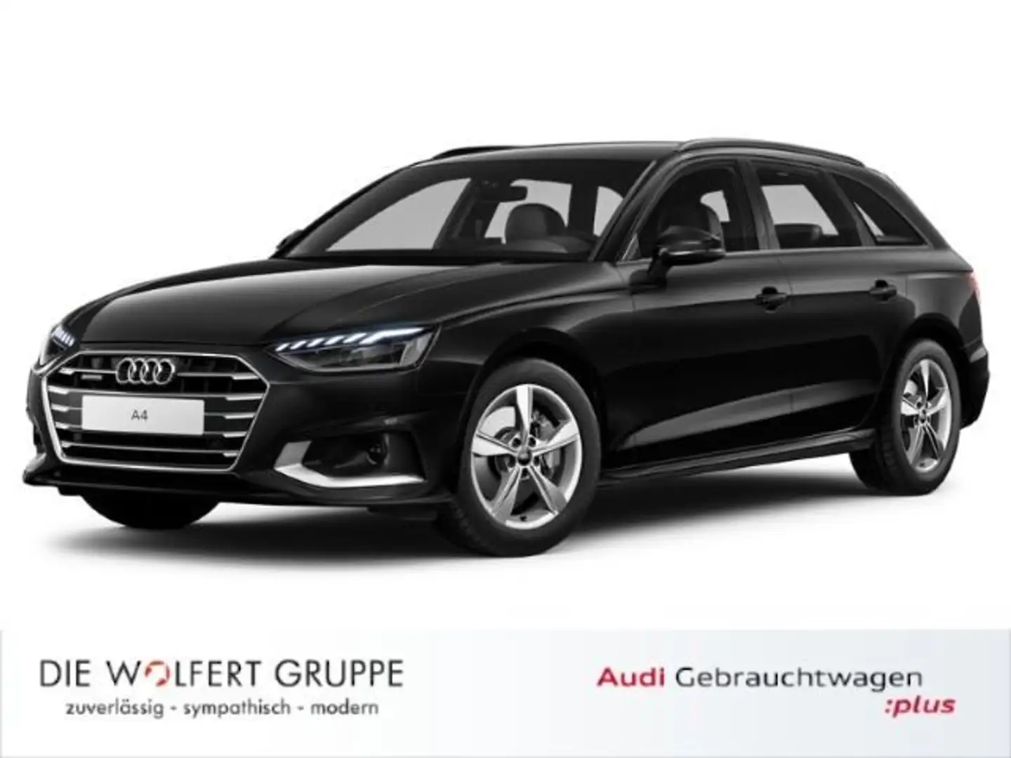 Audi A4 Avant advanced 40 TFSI quattro S tronic ACC Schwarz - 1