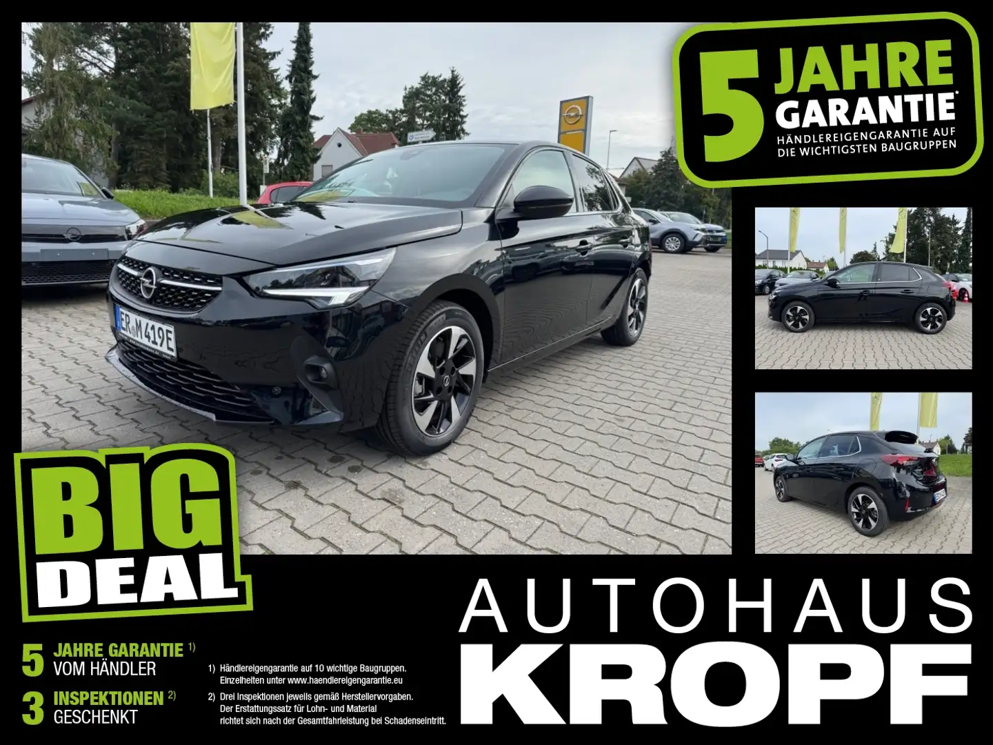 Opel Corsa F e **LED+Navi+SHZ+Fernlichtass.+LM** Nero - 1