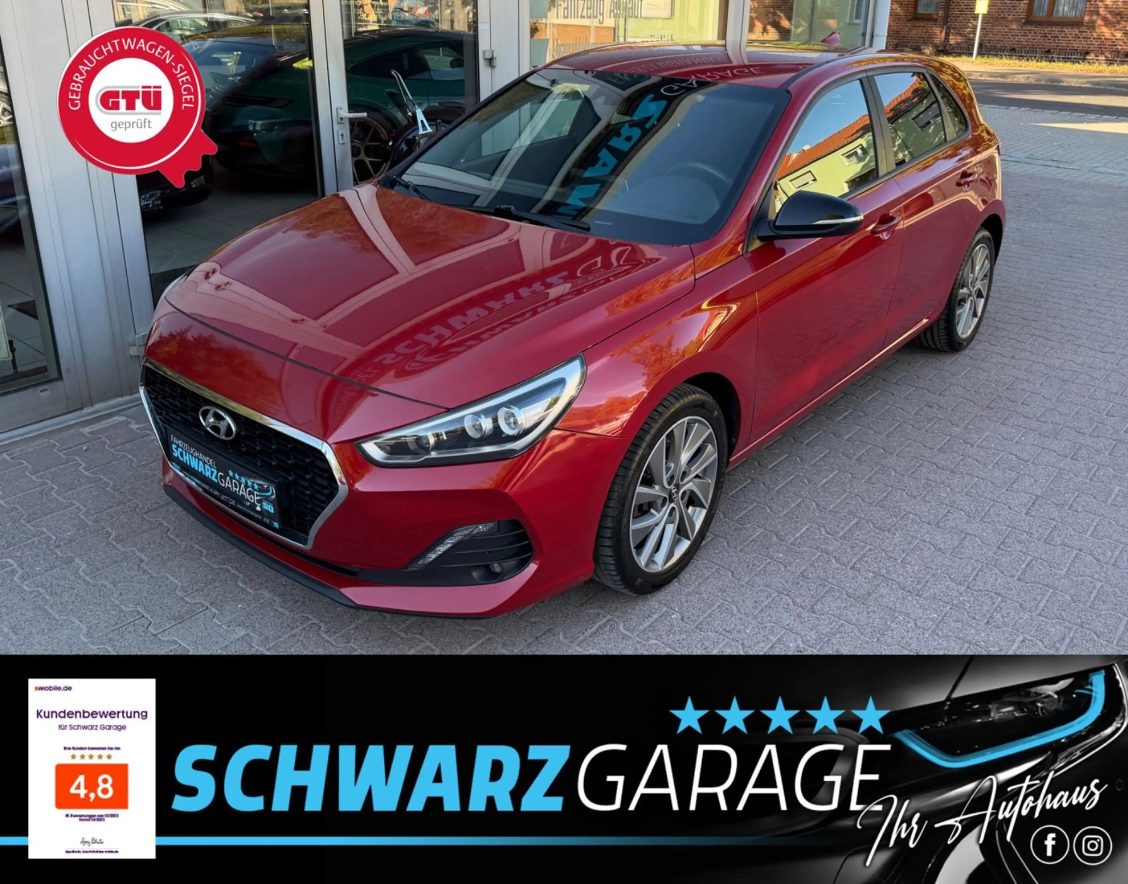 Hyundai i30 Passion + *KLIMA*SHZ*BLUET.*TÜV NEU