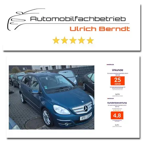 Mercedes-Benz B 160 - Inspektion über 1921 €  inkl. TÜV neu