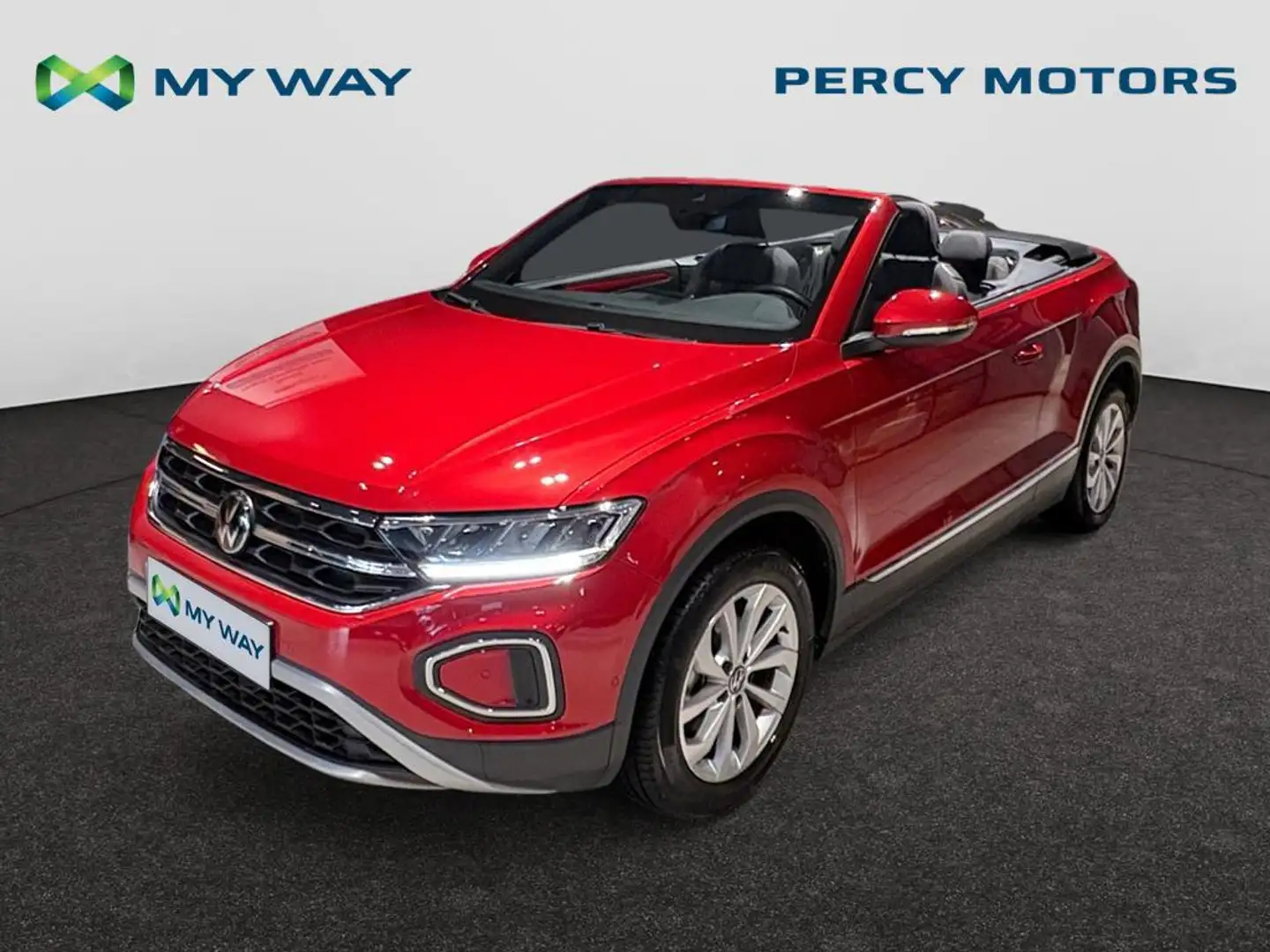Volkswagen T-Roc T-Roc Cabrio Style Business 1.5 TSI 110 kW (150 ch) 7 vitesses DSG Rot - 1