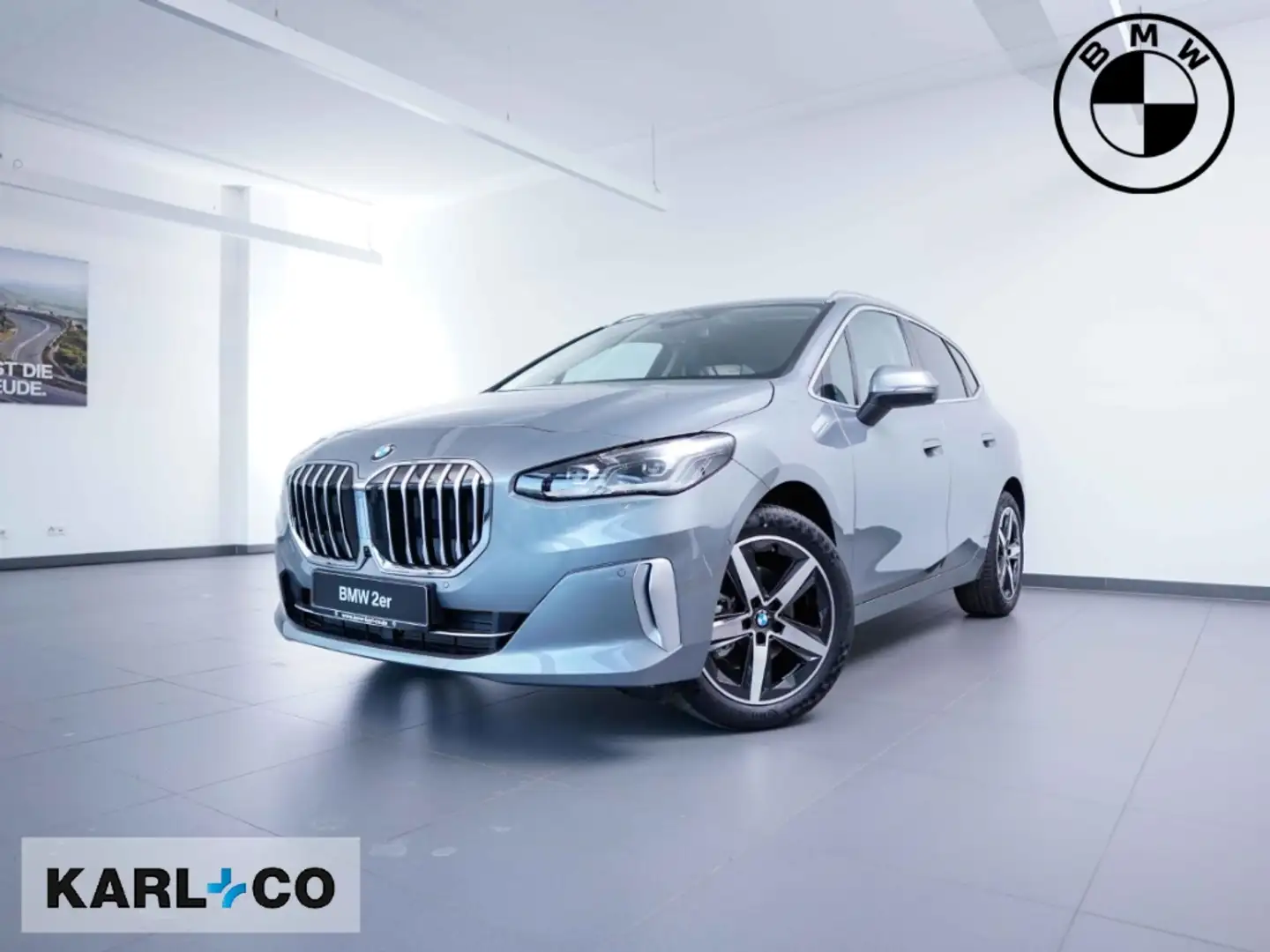 BMW 220 Active Tourer Luxury Line 360 Kamera HUD LED AHK N Szürke - 1