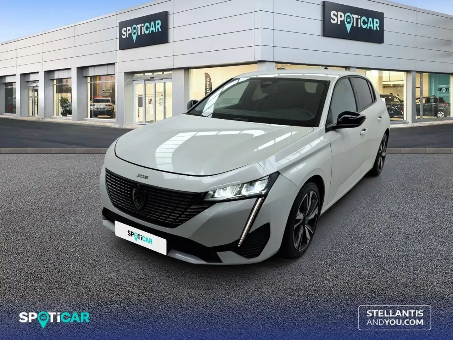 Peugeot 308 1.2 PureTech S&S Allure 130 Blanc - 1