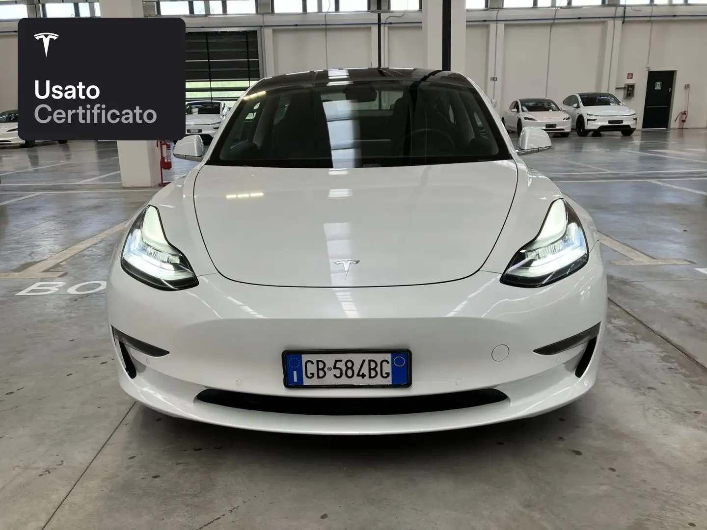 Tesla Model 3 Long Range AWD Bianco - 2