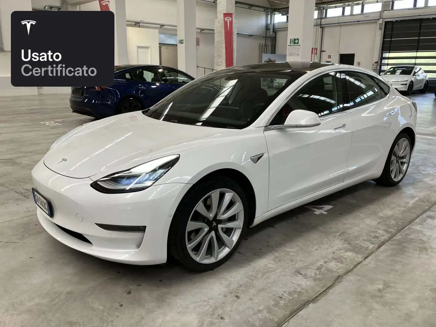 Tesla Model 3 Long Range AWD Bianco - 1