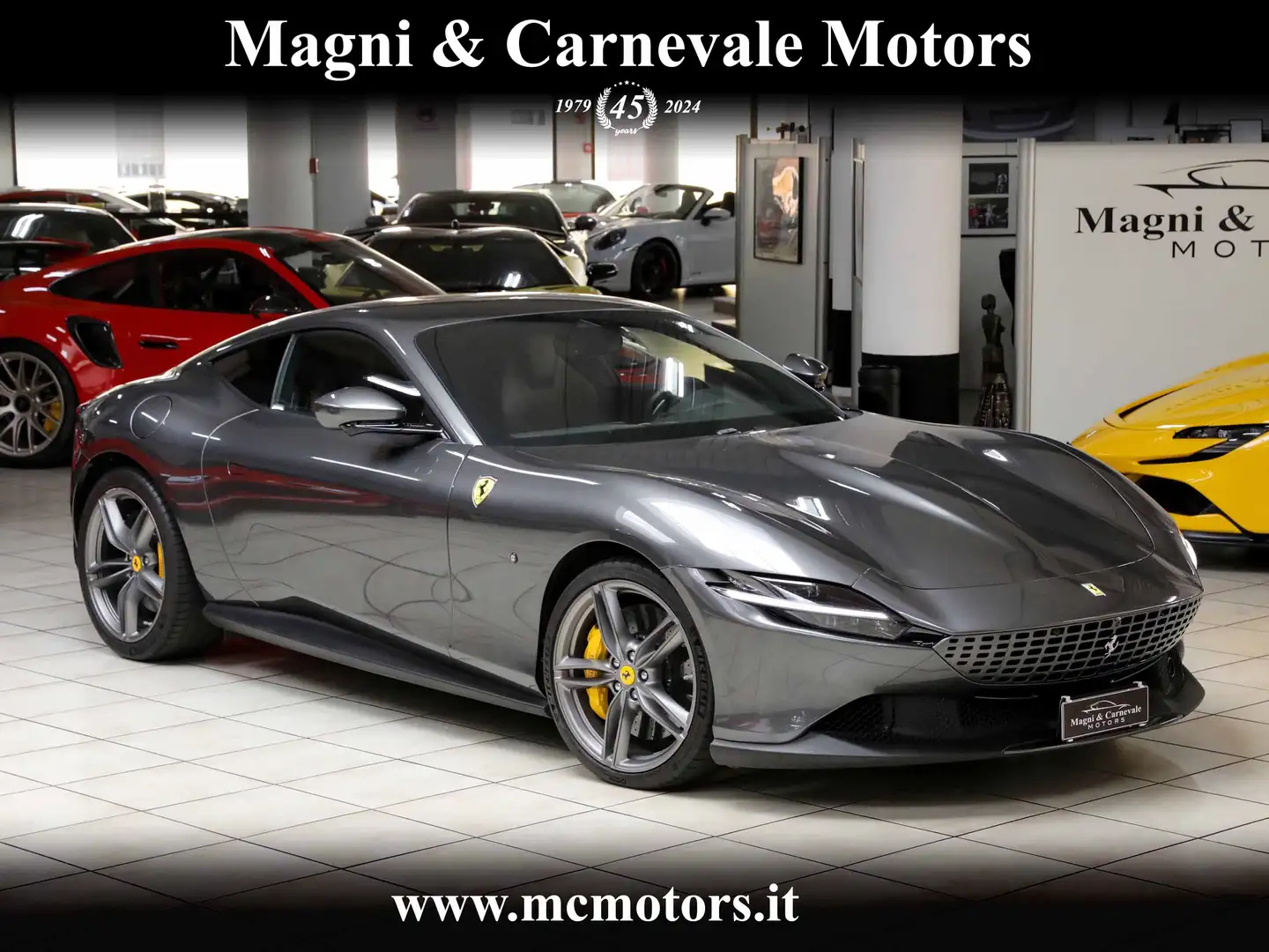 Ferrari Roma MAGNERIDE SUSPENSION|DISPLAY PASS|360 CAMERA Grigio - 1