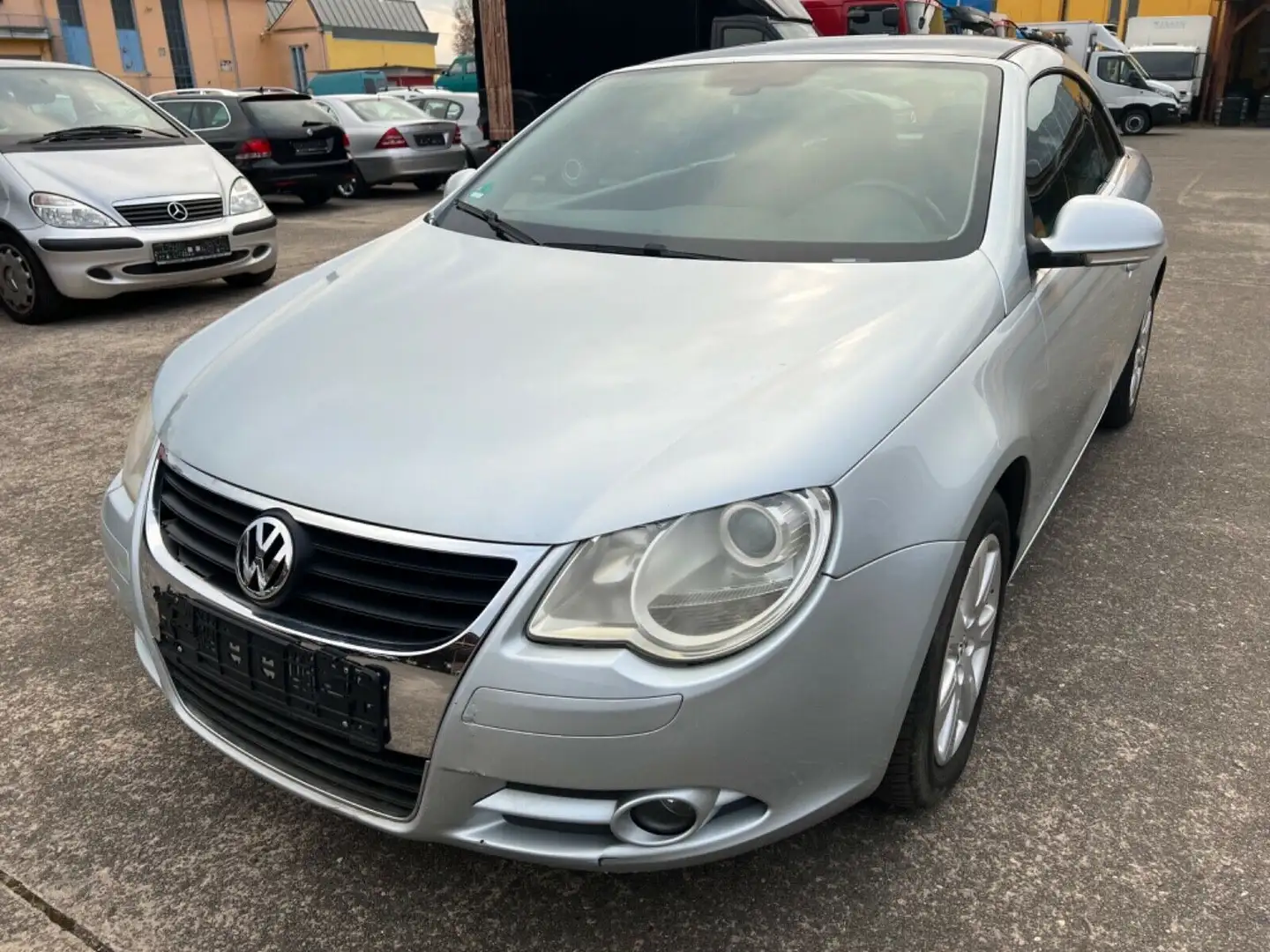 Volkswagen Eos 2.0 TDI/Klima/Panorama Silber - 1