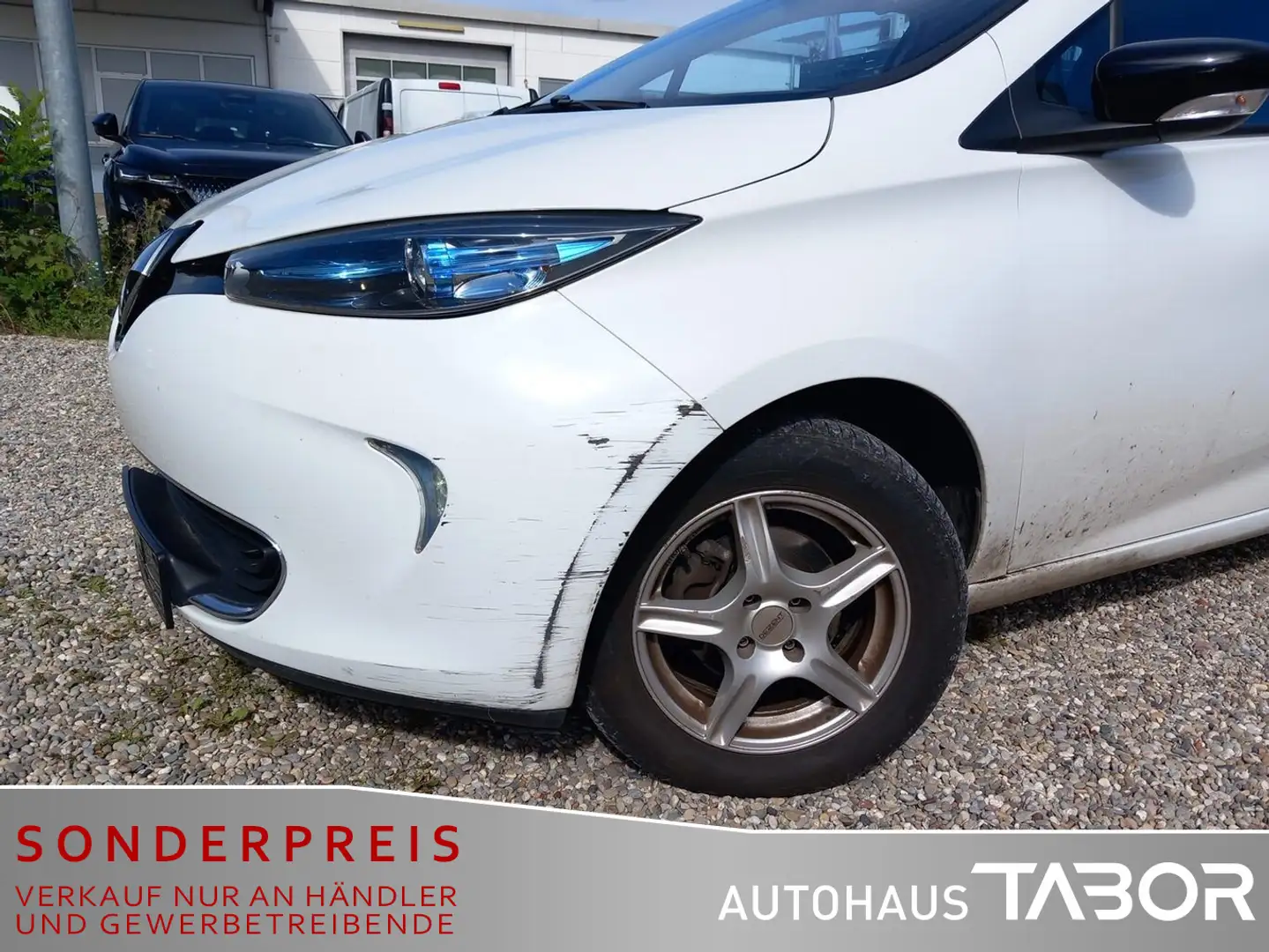 Renault ZOE Life (Rw. 210Km) inkl. Batterie Navi Klimaau Weiß - 2