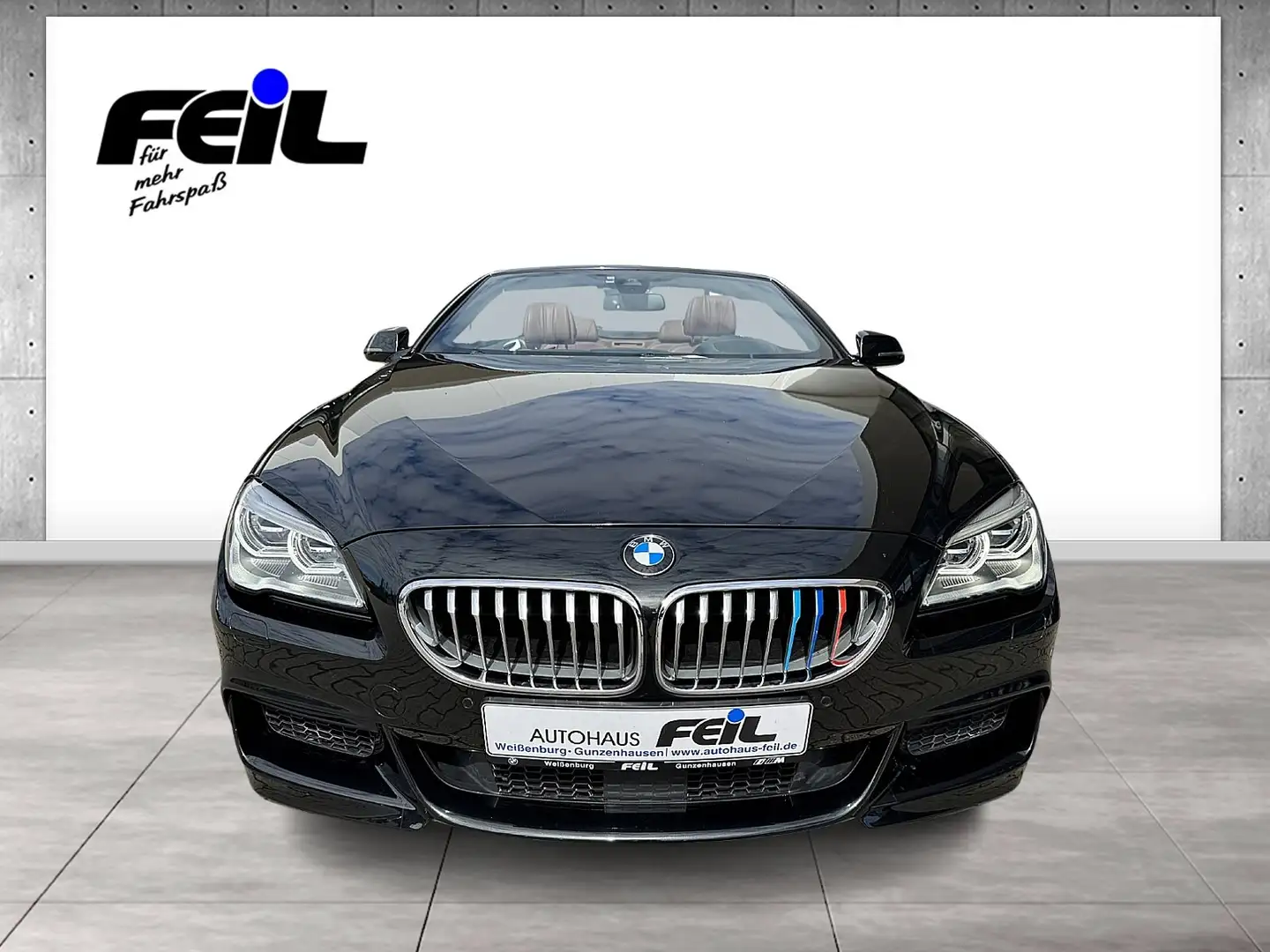 BMW 650 i   M Sportpaket Head-Up HK HiFi Adapt.Dr. Negru - 2