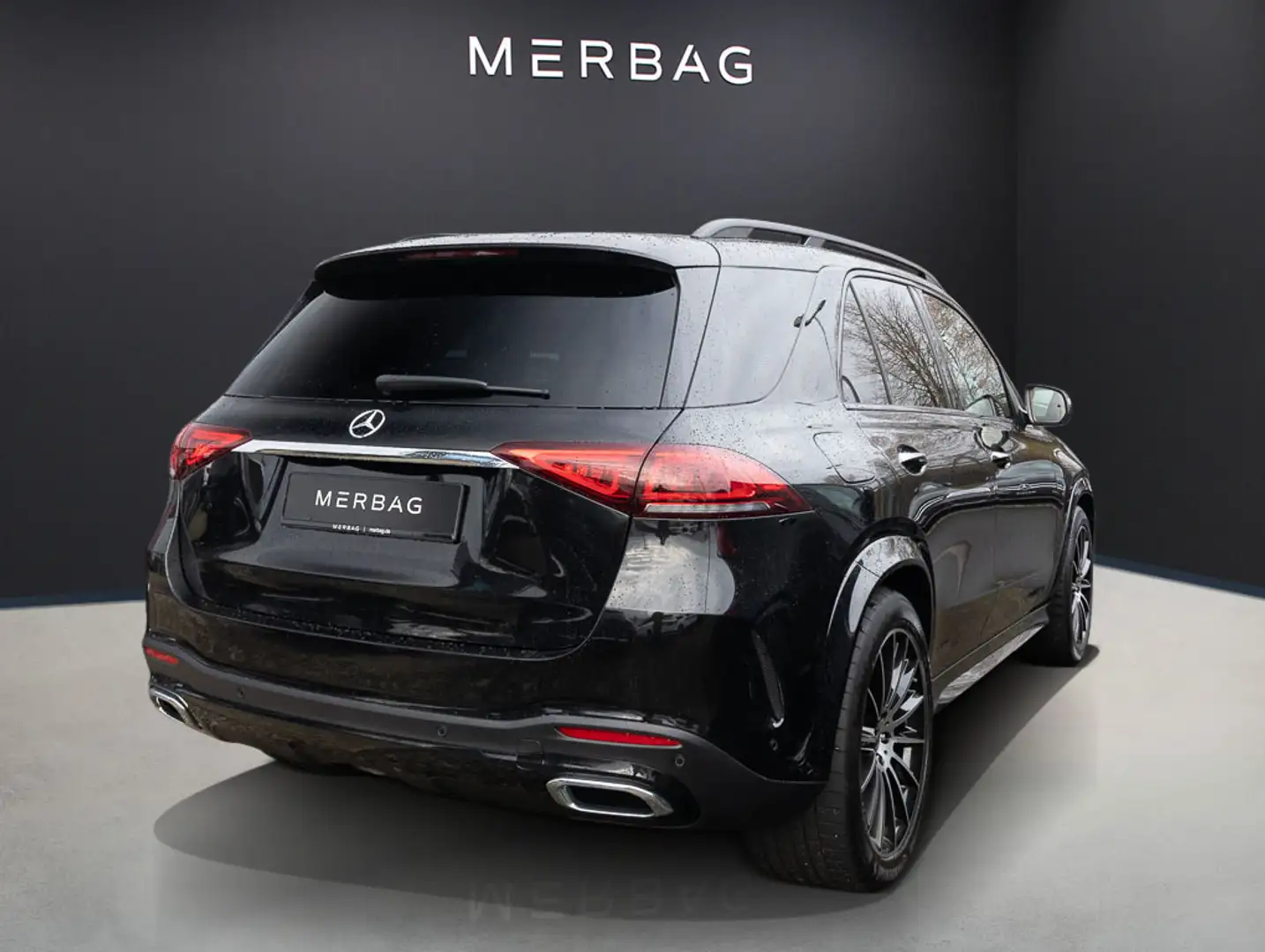 Mercedes-Benz GLE 350 de 4MATIC ACC AHK LED Luft Navi Pano SD Schwarz - 2