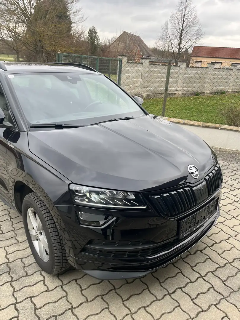 Skoda Karoq Karoq 2,0 TDI SCR 4x4 Sportline DSG Sportline Schwarz - 1