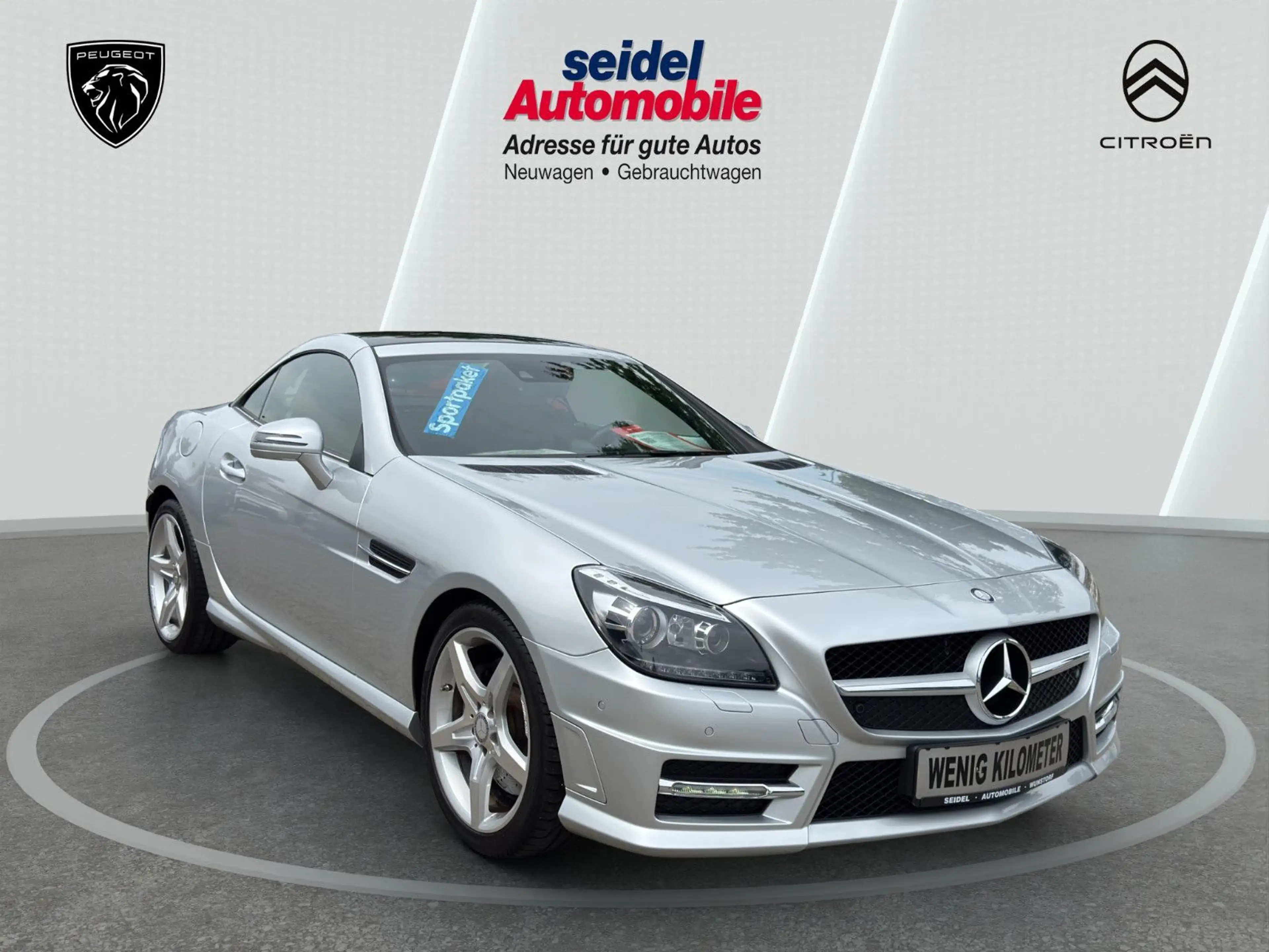 Mercedes-Benz SLK 250 CGI Automatik AMG Roadster wenig KM — photo 7