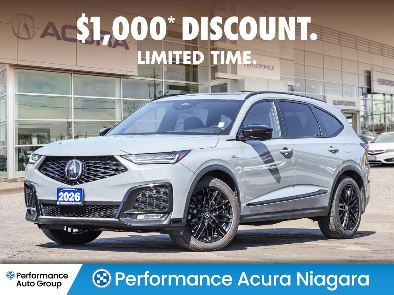 2026 Acura MDX Platinum Elite A-Spec SH-AWD RATES FROM 0.99%