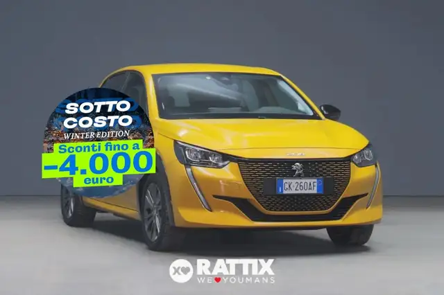 Peugeot e-208 motore elettrico 100kW Active Pack