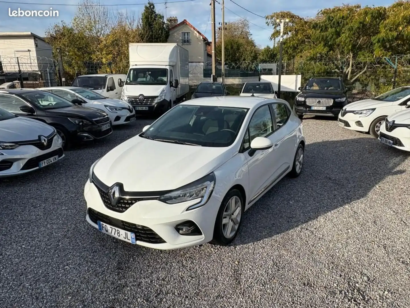 Renault Clio V BLUE DCI 85 AIR 1 ERE MAIN APPLE CAR PLAY Blanc - 2