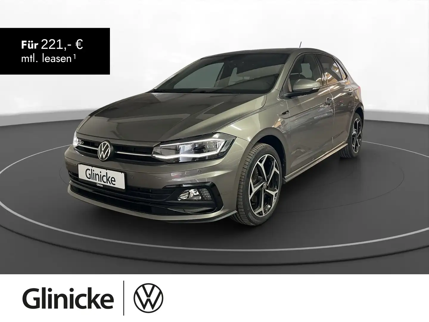 Volkswagen Polo 1.0 TSI Highline R-Line DSG LED LM 17" Navi Silber - 1
