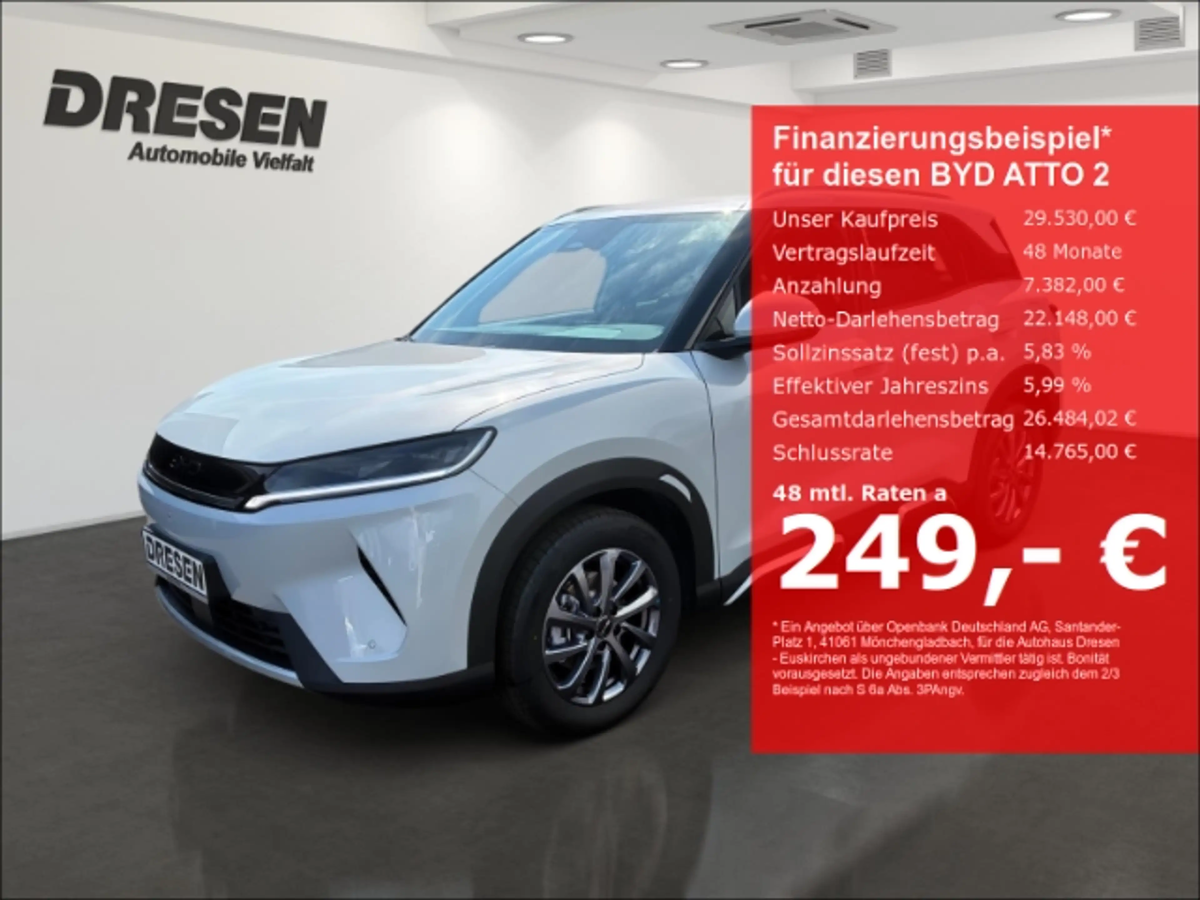 BYD Atto 2 1.5 DM-i Boost/Panorama/Navi/LED/Sitzheizung/Klima