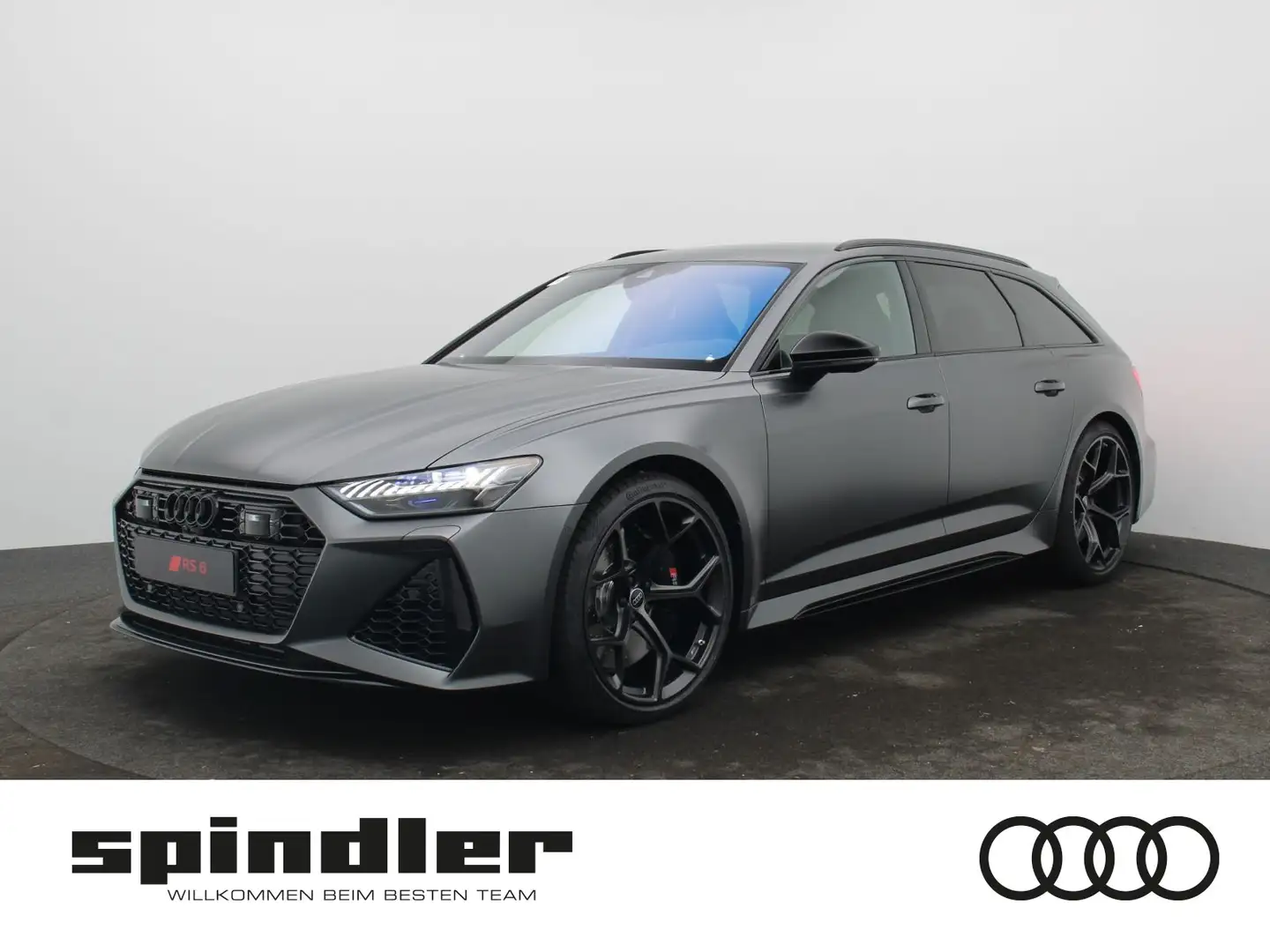 Audi RS6 quattro|B&O adv.,360°,ACC Zilver - 1