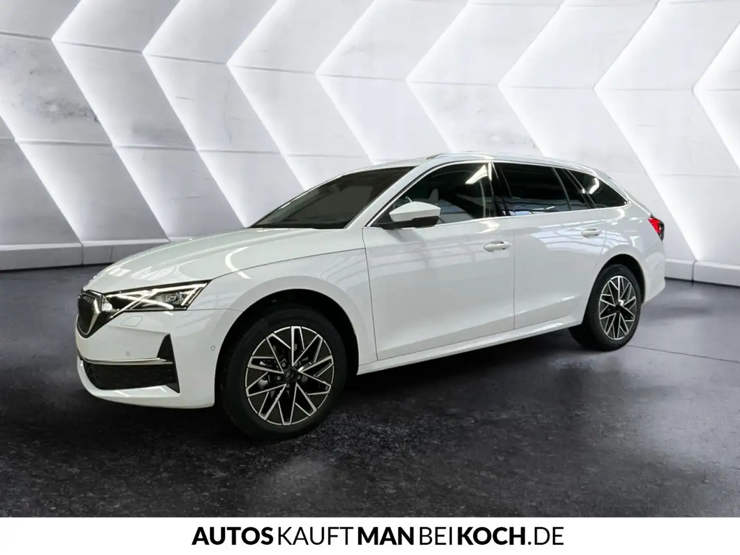 Skoda Octavia Combi 2.0 TDI DSG TOUR AHZV MATRIX Navi Weiß - 2