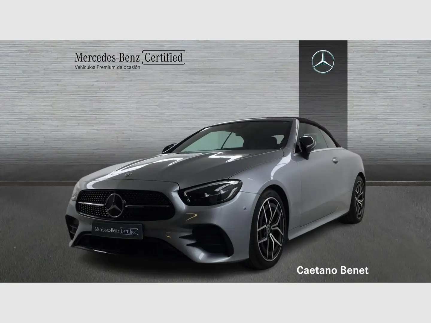 Mercedes-Benz E 220 d Cabrio Silber - 2