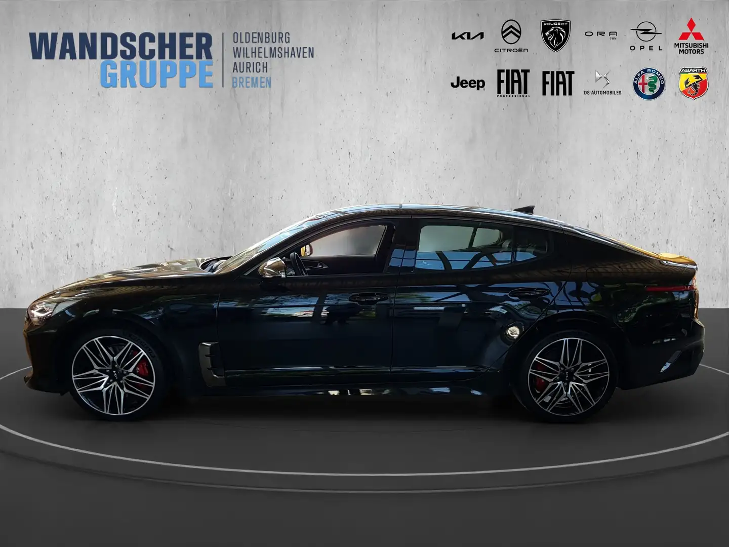 Kia Stinger V6 GT *Sportauspuff* Leder | Navi | Negru - 2