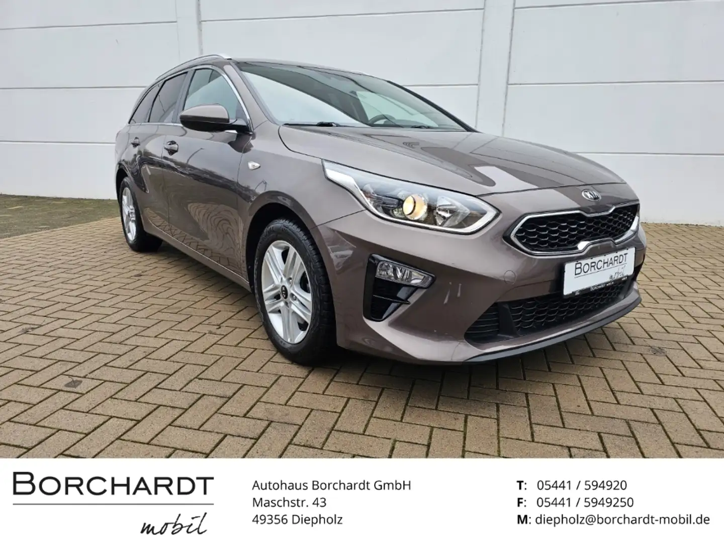 Kia Ceed SW / cee'd SW Vision*160PS*Kamera*Navi*SHZ*Klimaauto*Allwetter Marrón - 1