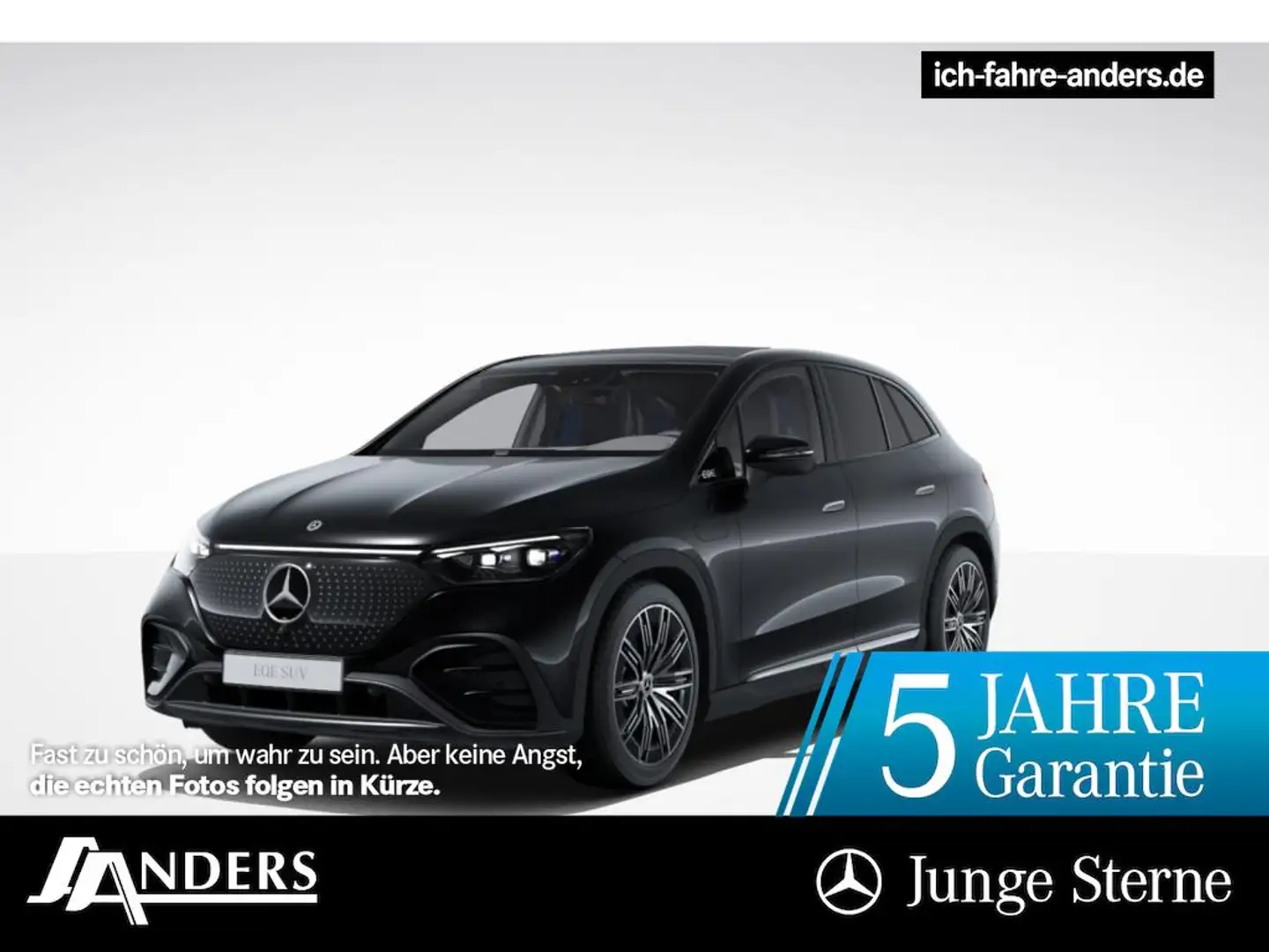 Mercedes-Benz EQE 500 4M SUV AMG PREMIUM PLUS+HYPER+Pano+S-Kli Zwart - 1