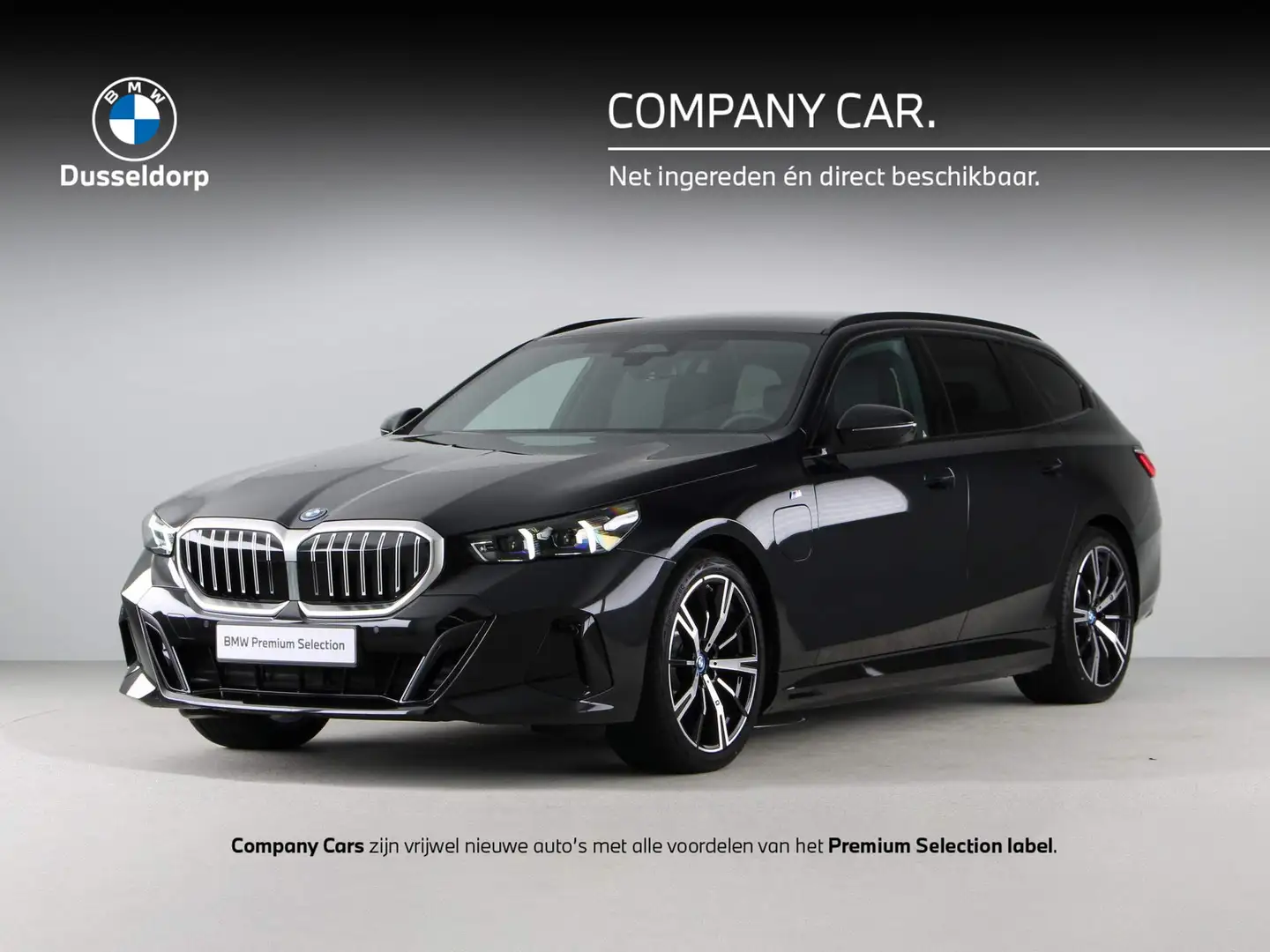 BMW 530 5 Serie Touring 530e M-Sport Černá - 1