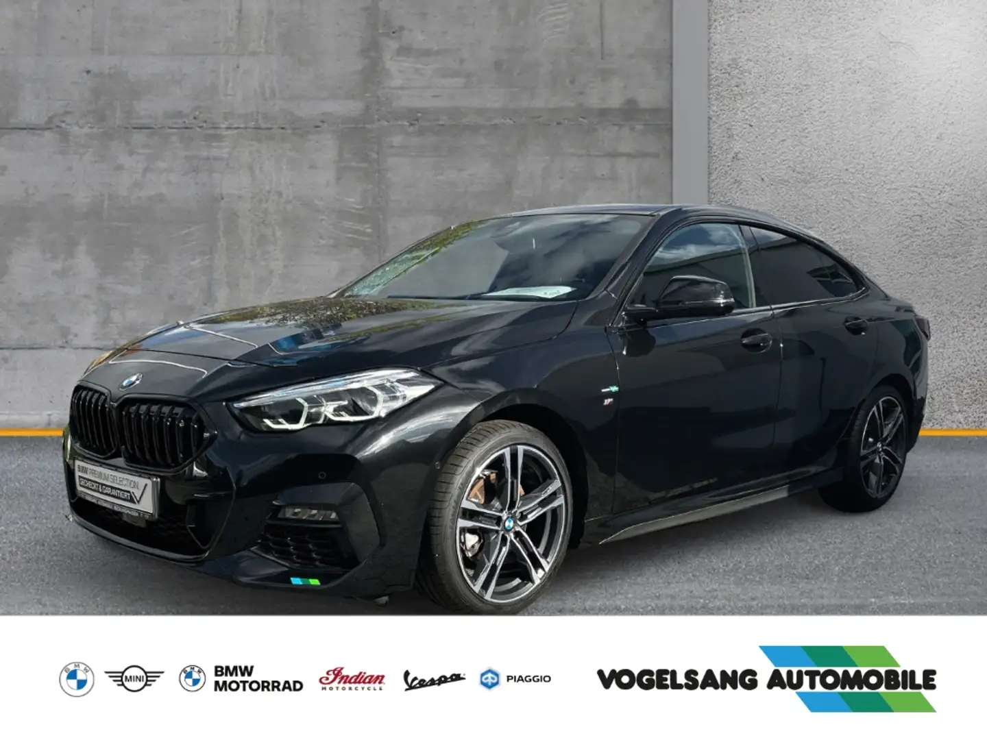 BMW 218 Gran Coupe i M Sport Park-Assistent Schwarz - 1