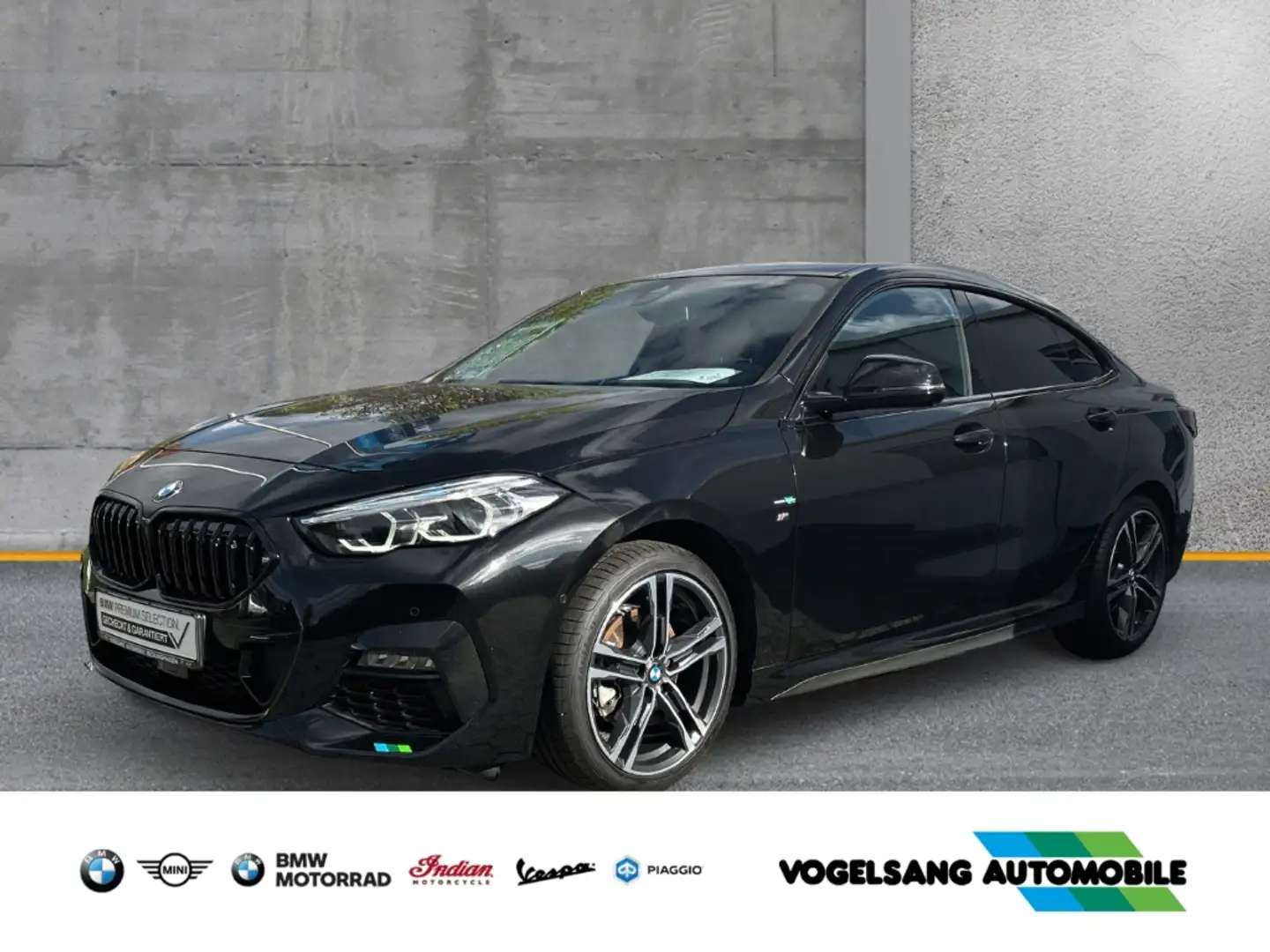 BMW 218 Gran Coupe i M Sport Park-Assistent Schwarz - 1