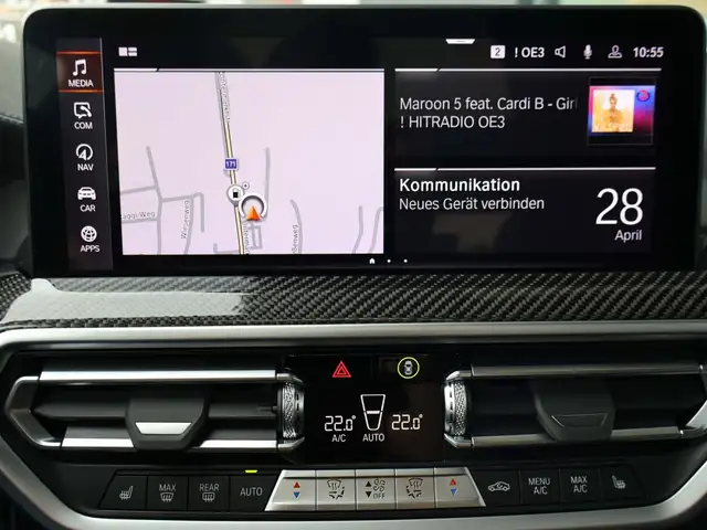 BMW X3 M 40d Gestiksteuerung Head-Up HiFi DAB Ansicht 25