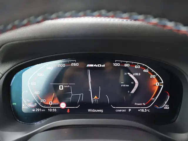 BMW X3 M 40d Gestiksteuerung Head-Up HiFi DAB Ansicht 23