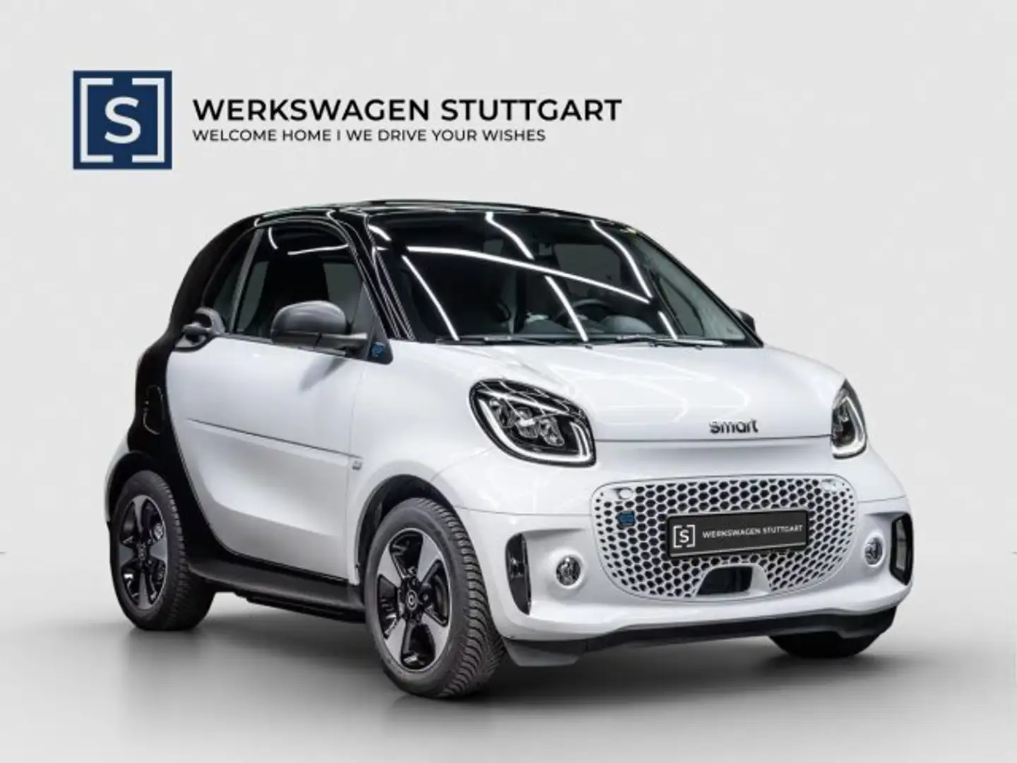 smart forTwo EQ passion Exclusive Sitzheizung Rückfahrkamera Weiß - 1