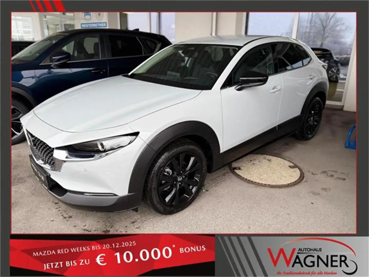 Mazda CX-30 e-Skyactive G140 Nagisa Aut. *ab € 30.930* Wit - 1