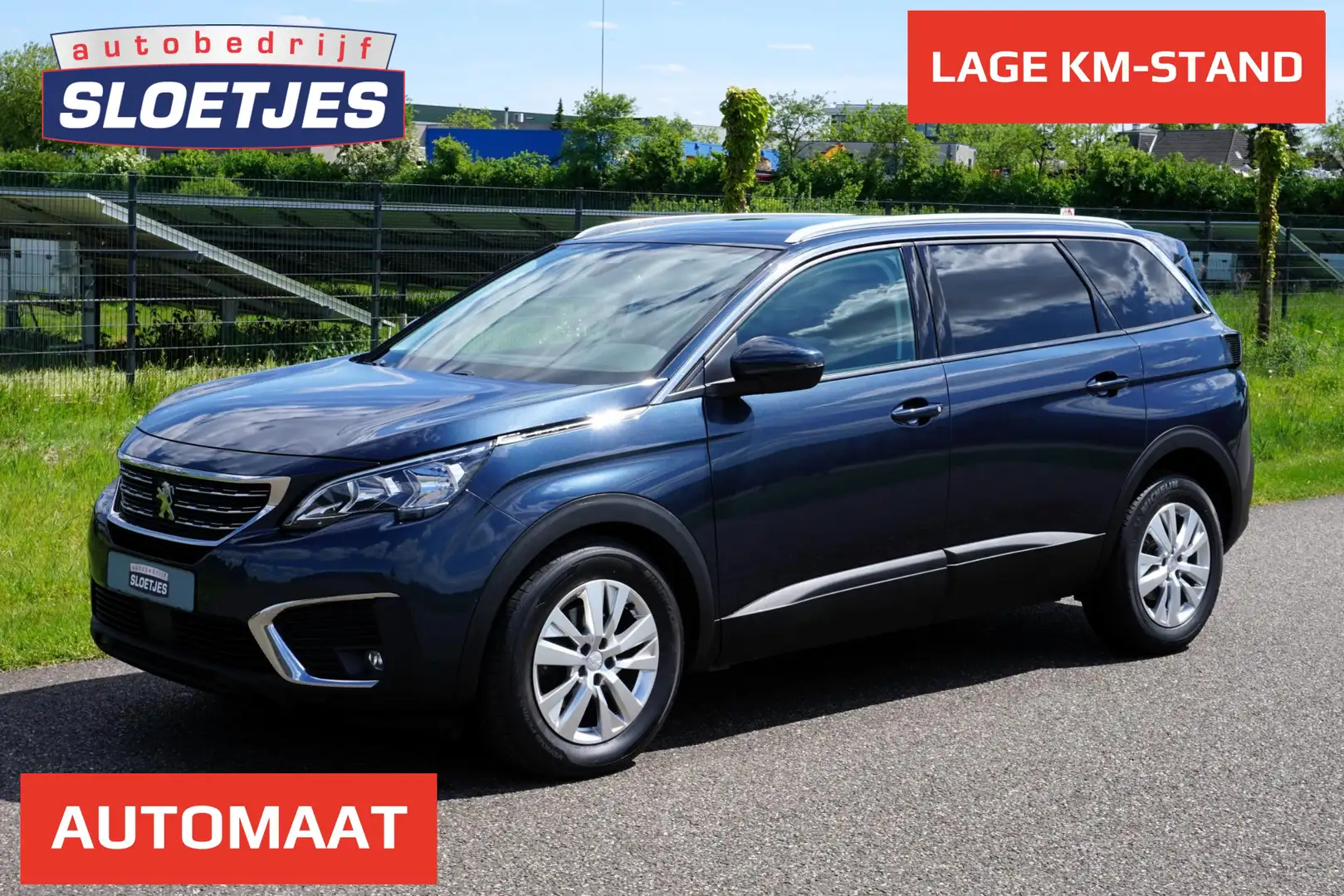 Peugeot 5008 1.2 PureTech Active Automaat |131 pk |Metallic bla Blau - 1