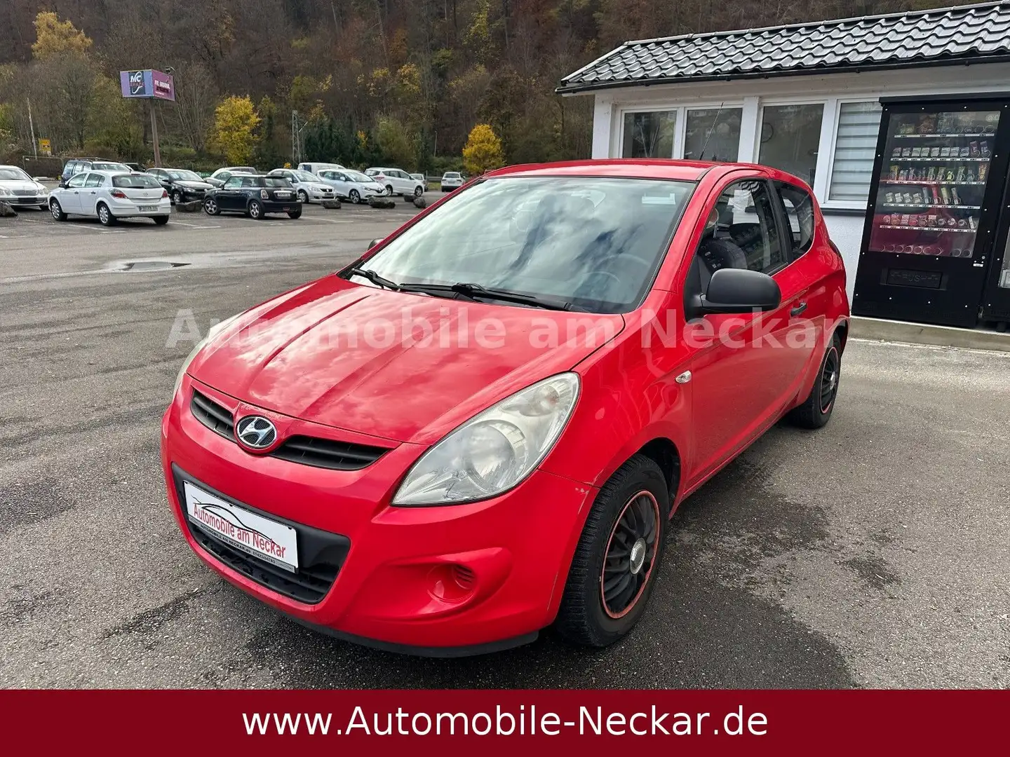 Hyundai i20 1,25 Classic-Klima-TÜV NEU Rot - 1