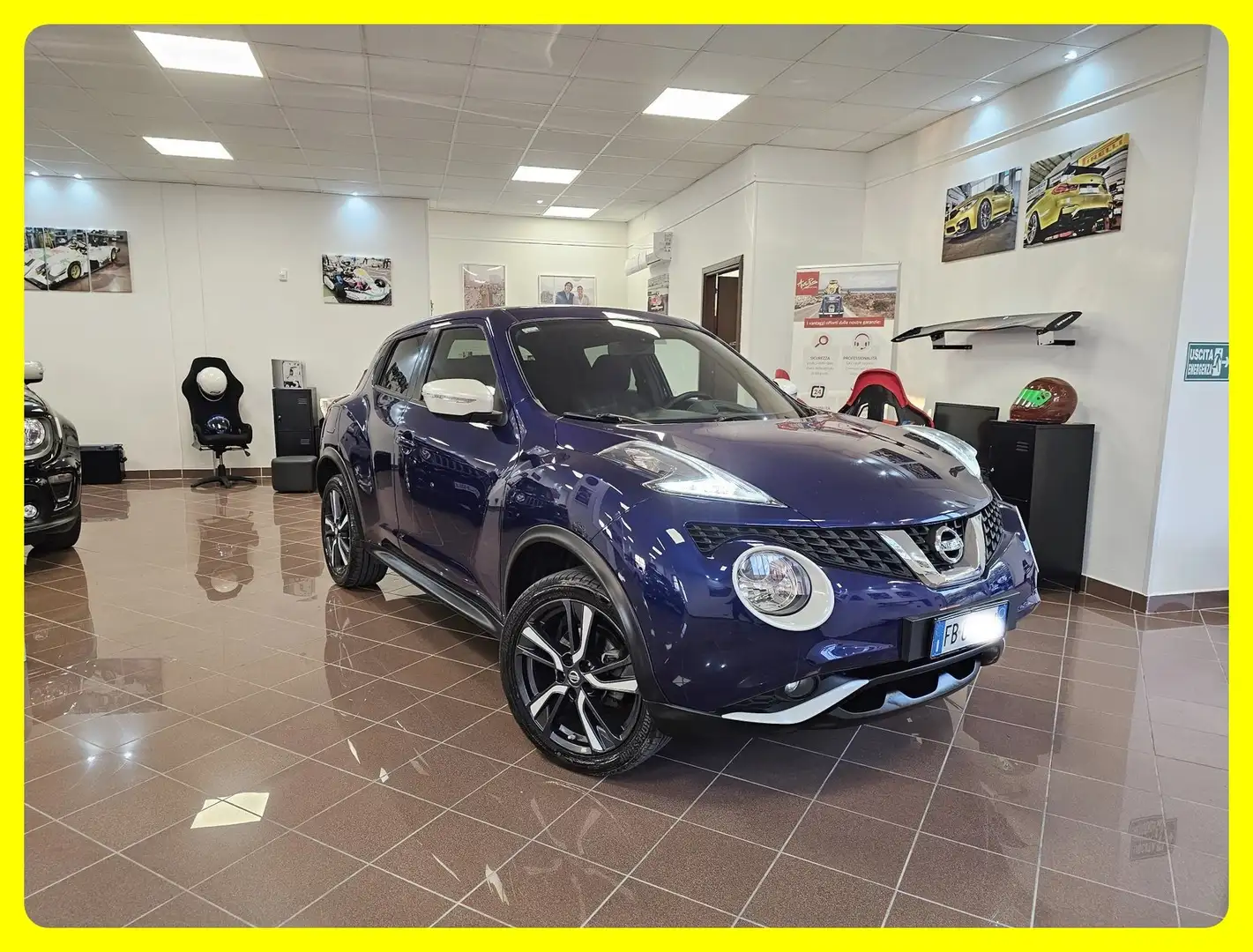 Nissan Juke 1.5 dci 110CV Tekna Euro 6B In Garanzia Blu/Azzurro - 1