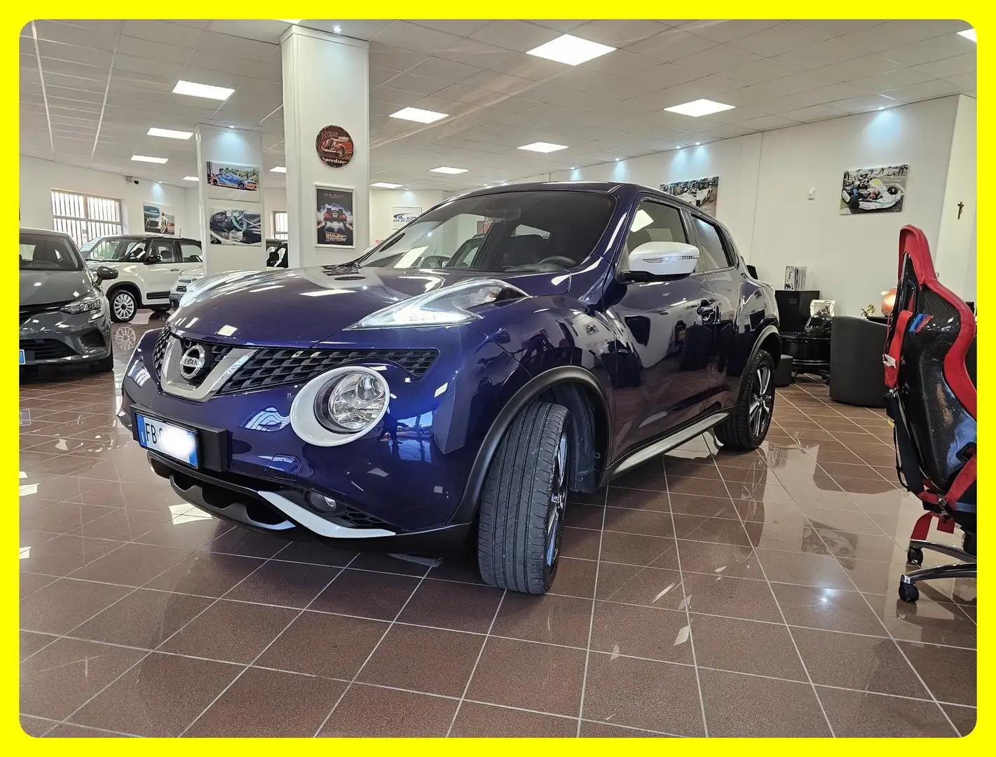 Nissan Juke 1.5 dci 110CV Tekna Euro 6B In Garanzia Blu/Azzurro - 2