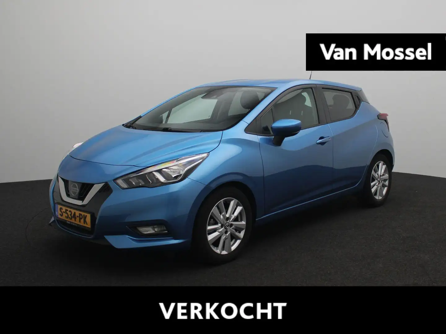 Nissan Micra 1.0 IG-T Acenta | Airco | Navigatie | Bluetooth | Azul - 1