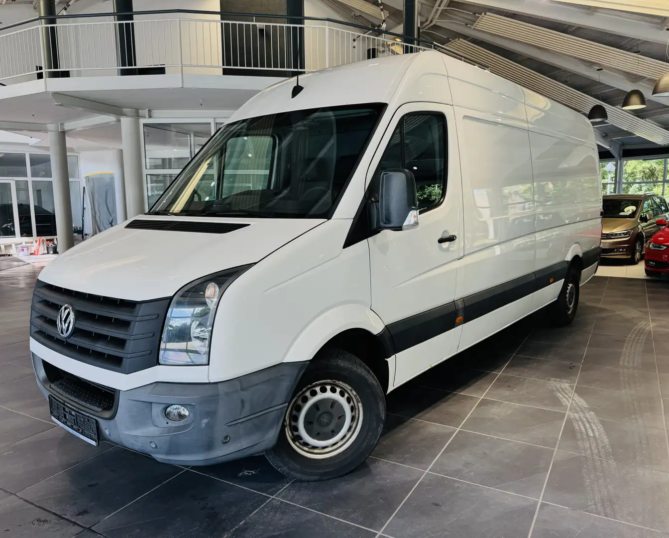 Volkswagen Crafter KASTEN HOCH+LANG L3H2 TÃV BIS 06 2026 Blanc - 1