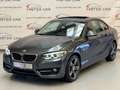 BMW 220 i Coupe Sport Line GSHD/NAVI/LEDER/SPUR/HIFI Gris - thumbnail 1