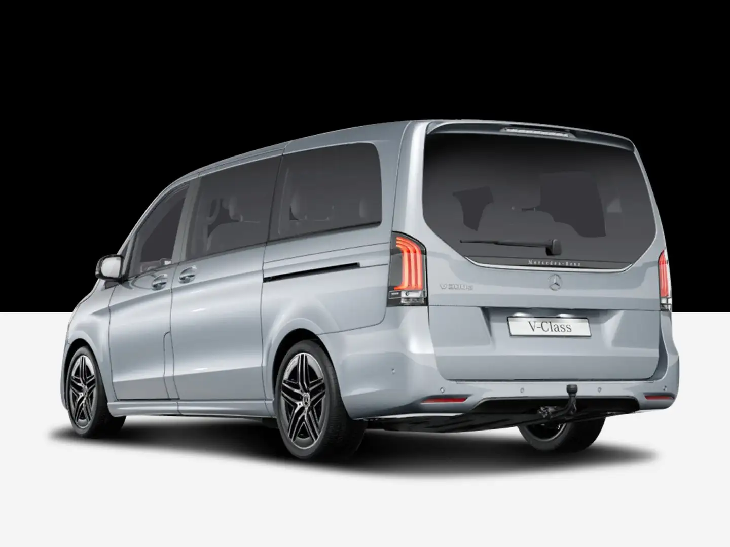 Mercedes-Benz V 300 V 300 d AVANTGARDE Lang  AMG Line/Basic/Navi/Klima Argent - 2