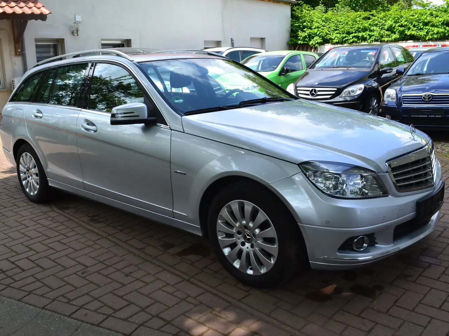 Mercedes-Benz C 180 T CGI BlueEfficiency" Elegance" Automatik, Tempo, Gris - 1