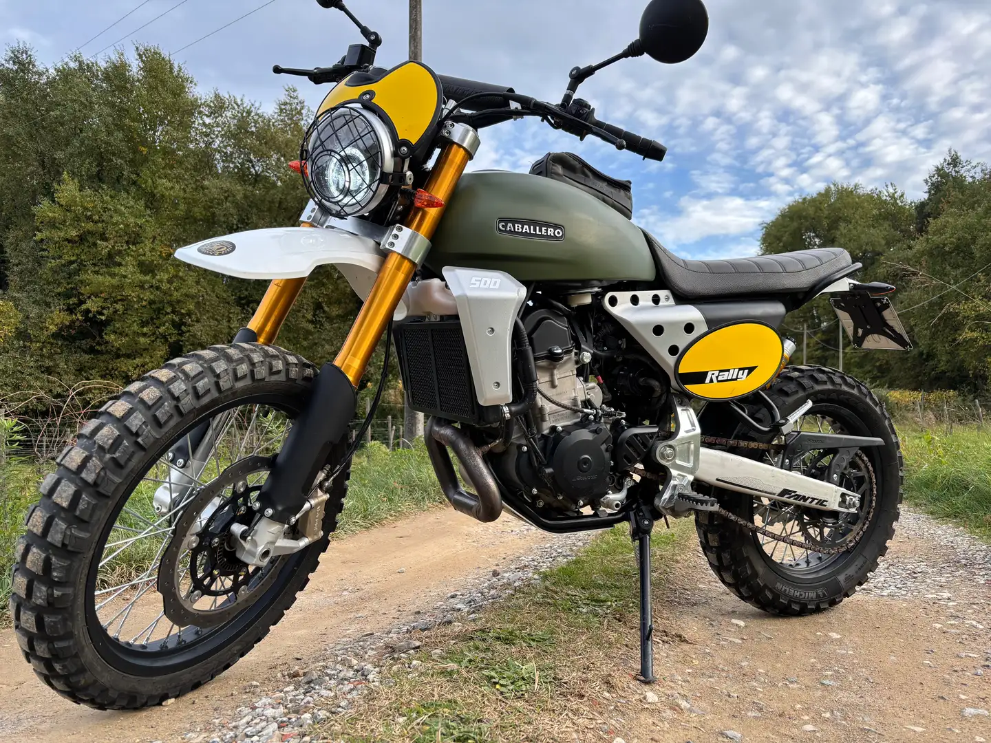 Fantic Caballero 500 Rally Biały - 2