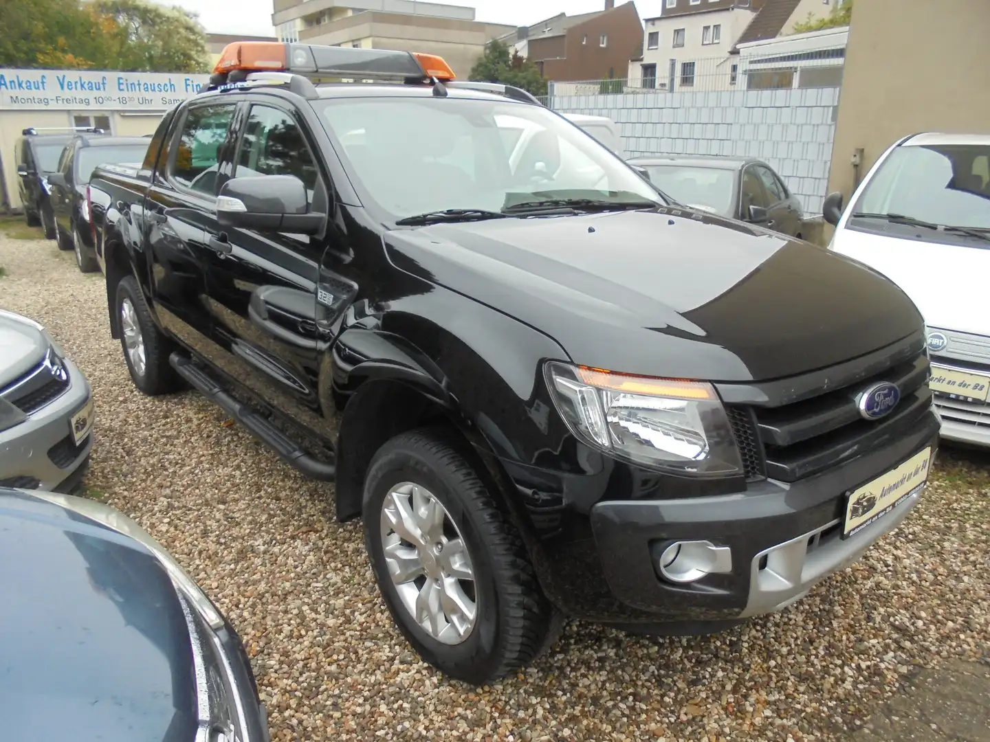 Ford Ranger Wildtrak Doppelkabine 4x4 Vollleder,AHK,2-Hand! Schwarz - 1